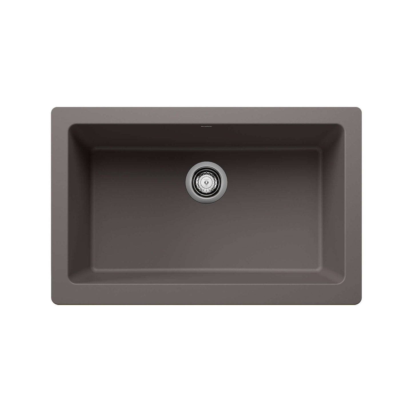 BLANCO VINTERA 30" SILGRANIT Single Bowl Farmhouse Sink in a modern design with a deep bowl and sleek finish.