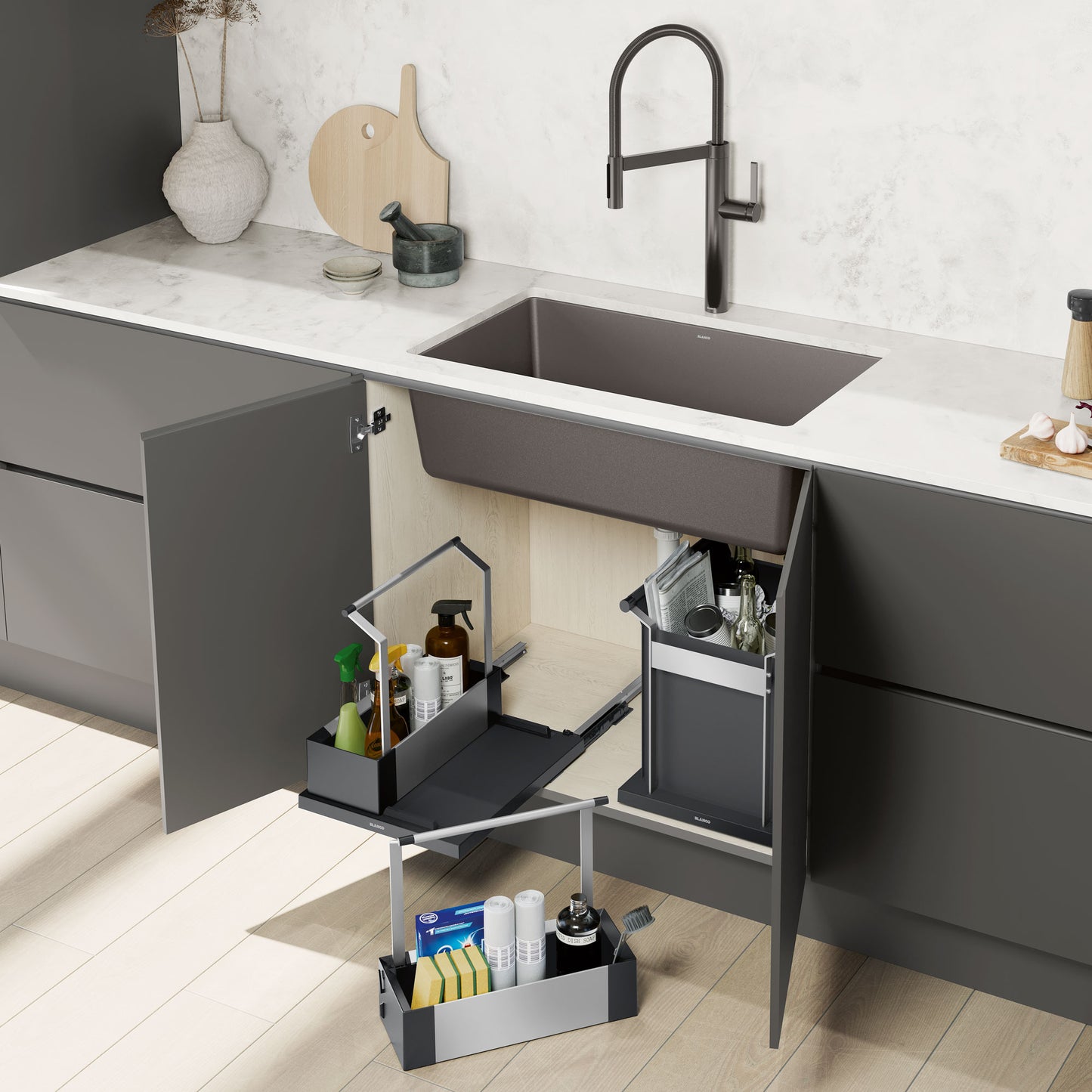 BLANCO Double Under Sink Storage Organizer