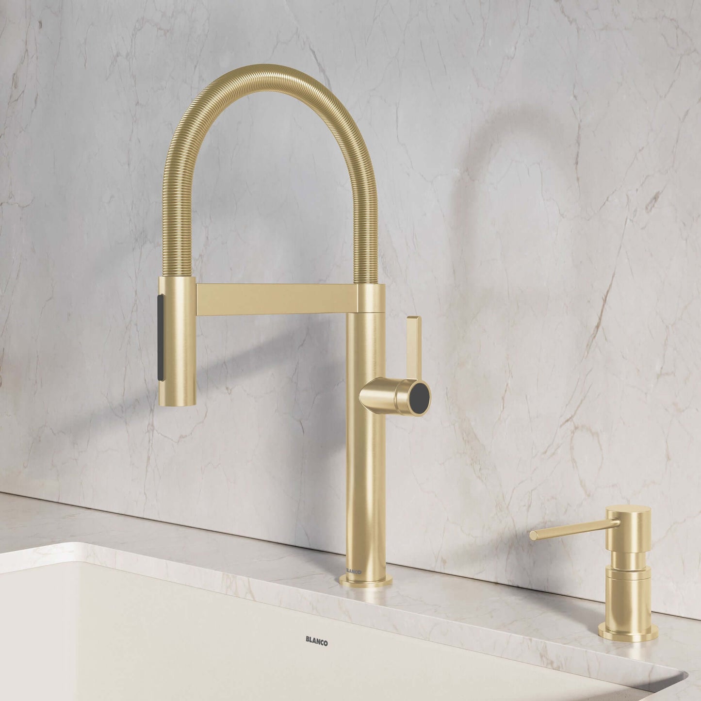 BLANCO Culina Mini II Pull-Down Dual-Spray Kitchen Faucet