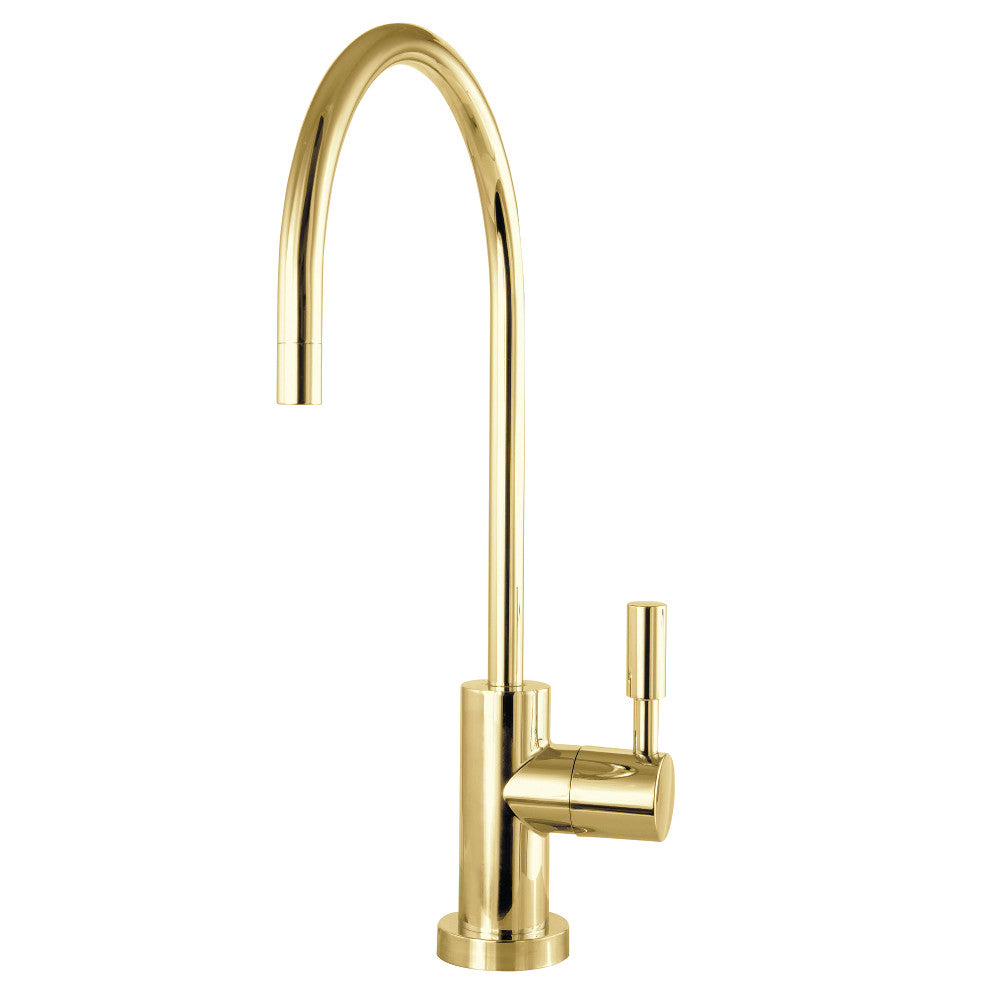 Kingston Brass KSAG8193DL Concord Reverse Osmosis System Filtration Water Air Gap Faucet, Antique Brass in polished brass finish