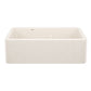 BLANCO Ikon SILGRANIT 33" Double Bowl Apron-Front Farmhouse Sink with Low Divide
