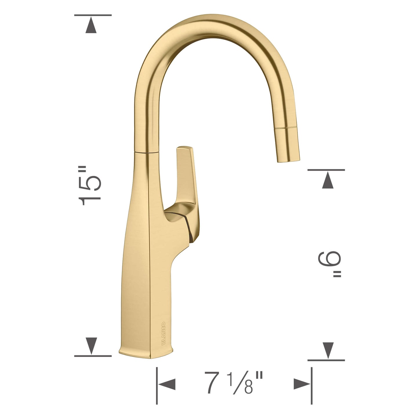BLANCO Rivana Pull-Down Bar Faucet