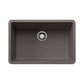 BLANCO PRECIS 27" SILGRANIT Single Bowl Undermount Sink