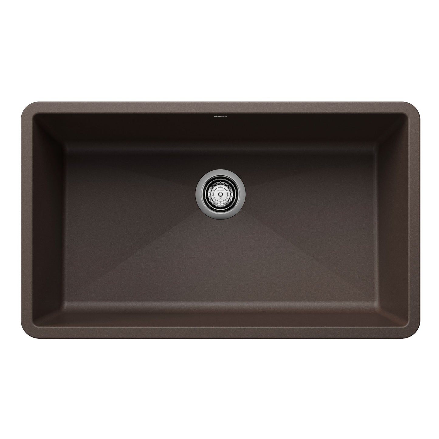 BLANCO Precis SILGRANIT 32" Super Single Undermount Kitchen Sink