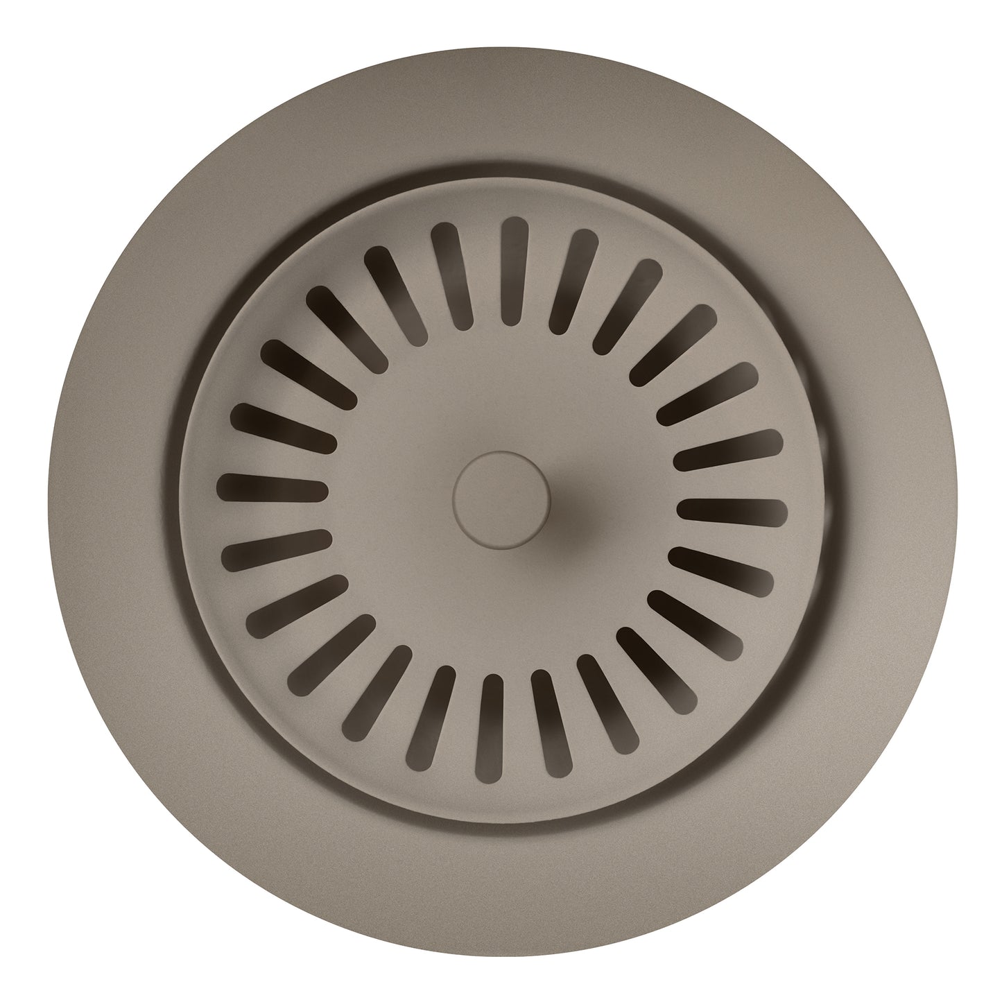 Color-Coordinated Metal Disposal Flange - Anthracite