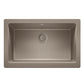 Color-Coordinated Metal Disposal Flange - Anthracite