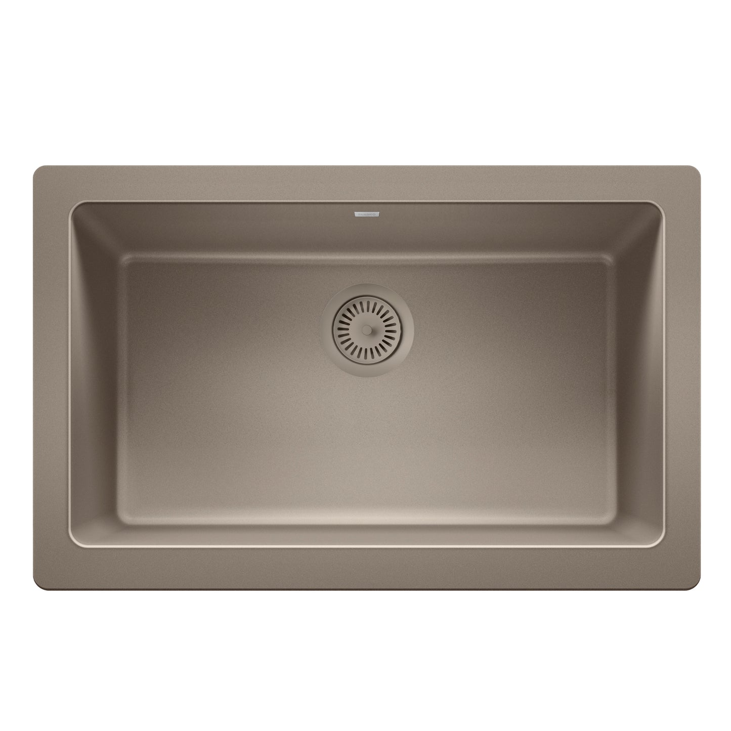 Color-Coordinated Metal Disposal Flange - Anthracite
