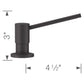 Torre Soap Dispenser - Anthracite