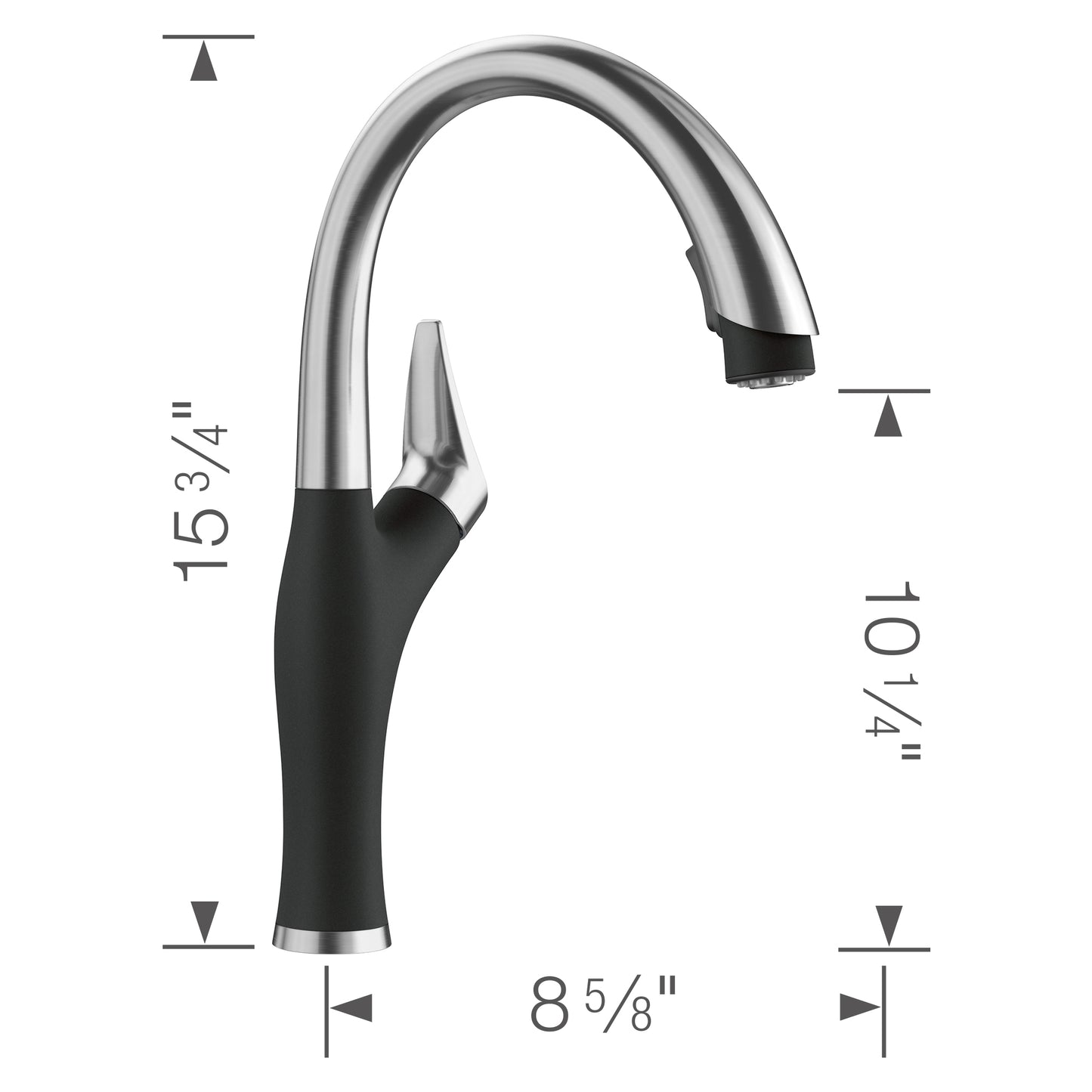 BLANCO Artona Pull-Down Dual-Spray Kitchen Faucet