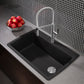 BLANCO Diamond SILGRANIT 33.5" Super Single Dual Mount Kitchen Sink