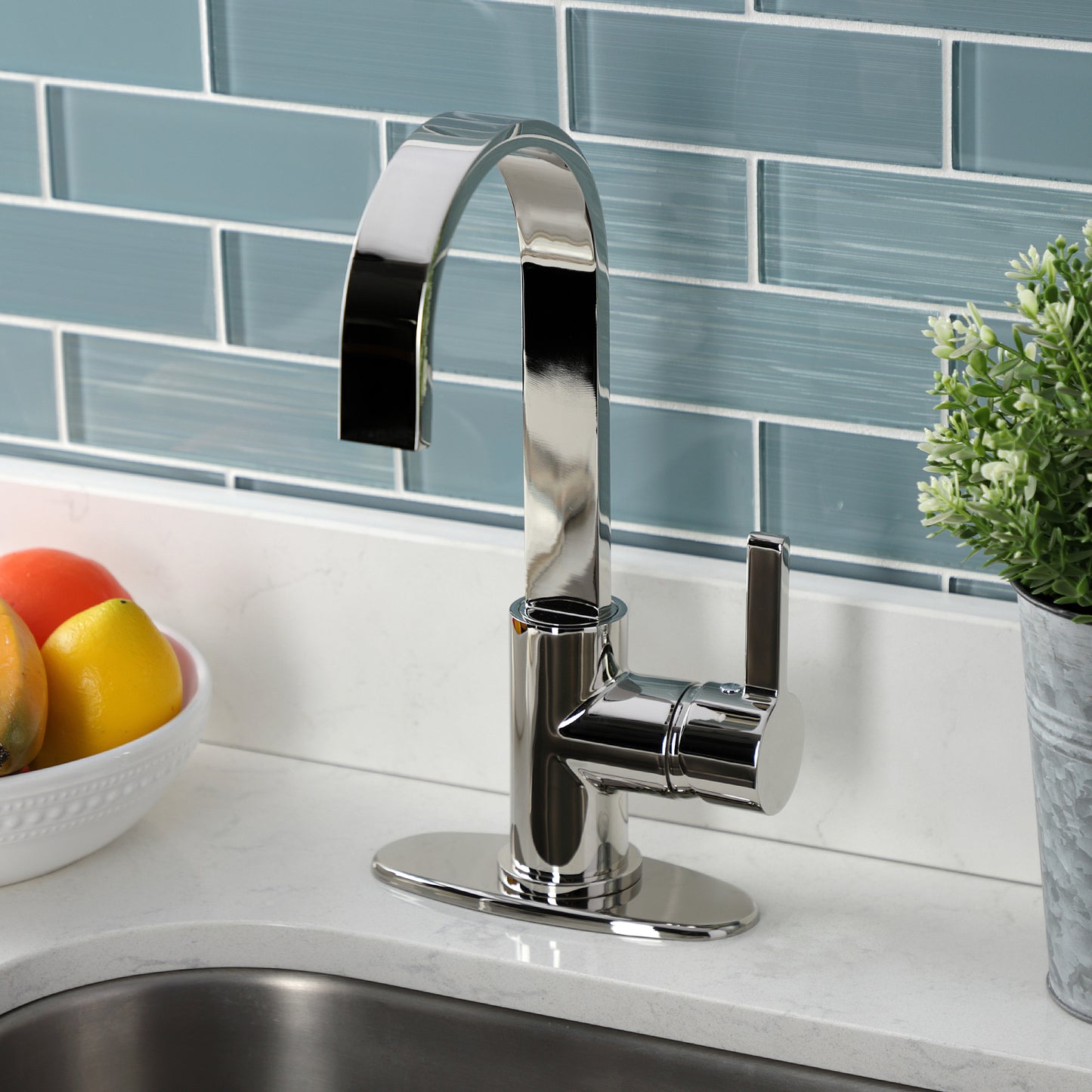 Kingston Brass LS8613CTL Continental Single-Handle Bar Faucet