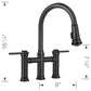 BLANCO Empressa Pull-Down Dual-Spray Bridge Faucet