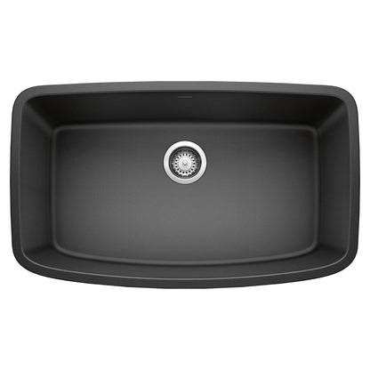 BLANCO Valea SILGRANIT 32" Super Single Undermount Kitchen Sink