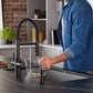 BLANCO Catris Flexo Filter-Ready Semi-Pro Pull-Down Dual-Spray Kitchen Faucet