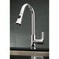 Kingston Brass LS8723CTL Continental Pull-Down Kitchen Faucet