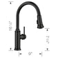 BLANCO Empressa High Arc Pull-Down Dual-Spray Kitchen Faucet