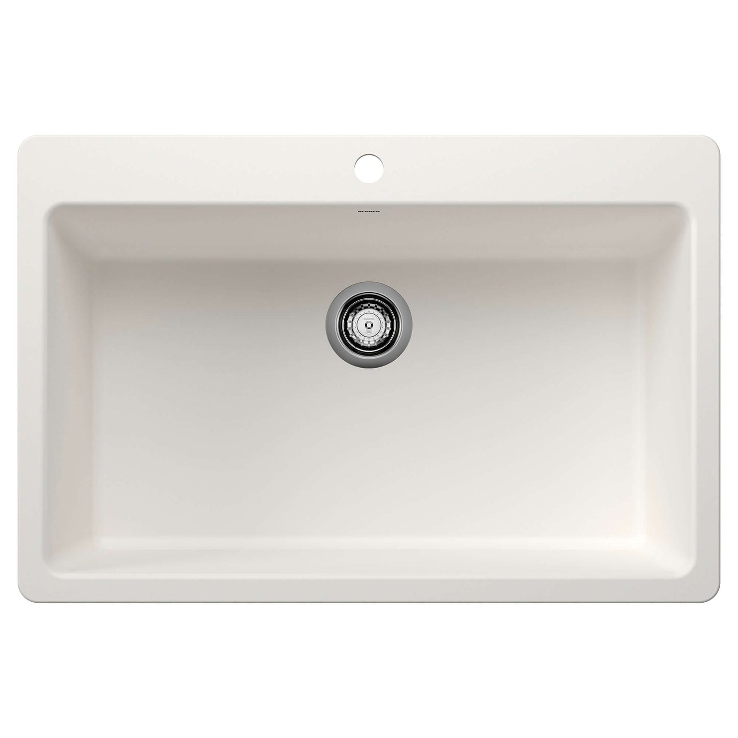 BLANCO Liven SILGRANIT 33" Super Single Dual Mount Kitchen Sink