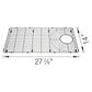 Stainless Steel Sink Grid for Inteos 33" Workstation Sink