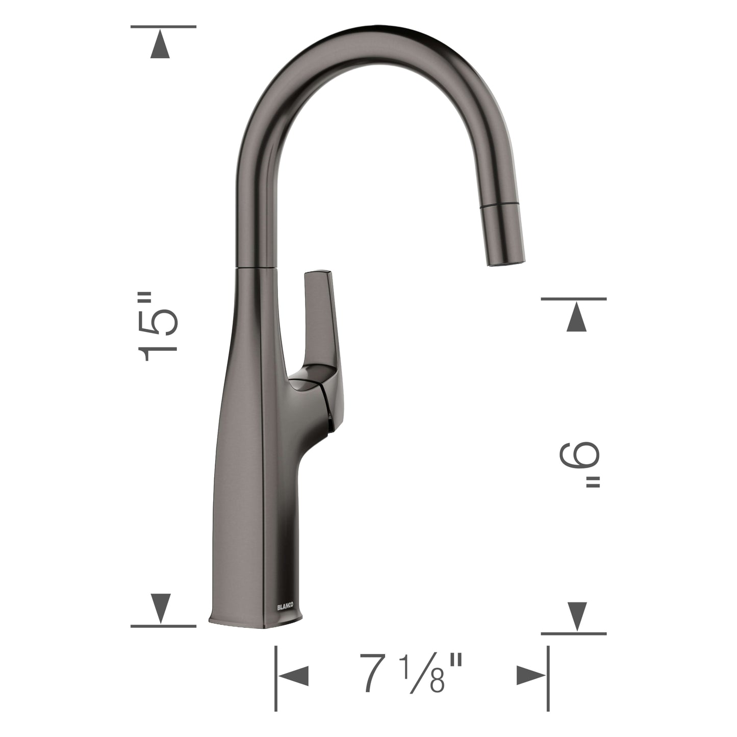 BLANCO Rivana Pull-Down Bar Faucet