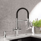BLANCO Catris Flexo Filter-Ready Semi-Pro Pull-Down Dual-Spray Kitchen Faucet