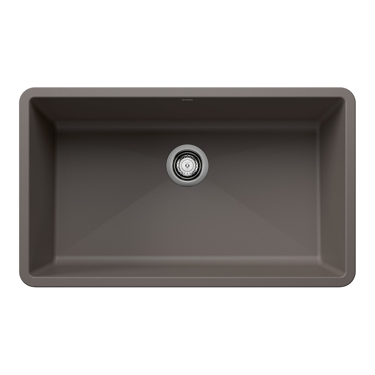 BLANCO Precis SILGRANIT 32" Super Single Undermount Kitchen Sink