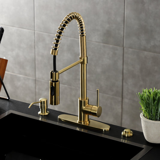 Kingston Brass LS8773DL Concord Pre-Rinse Kitchen Faucet