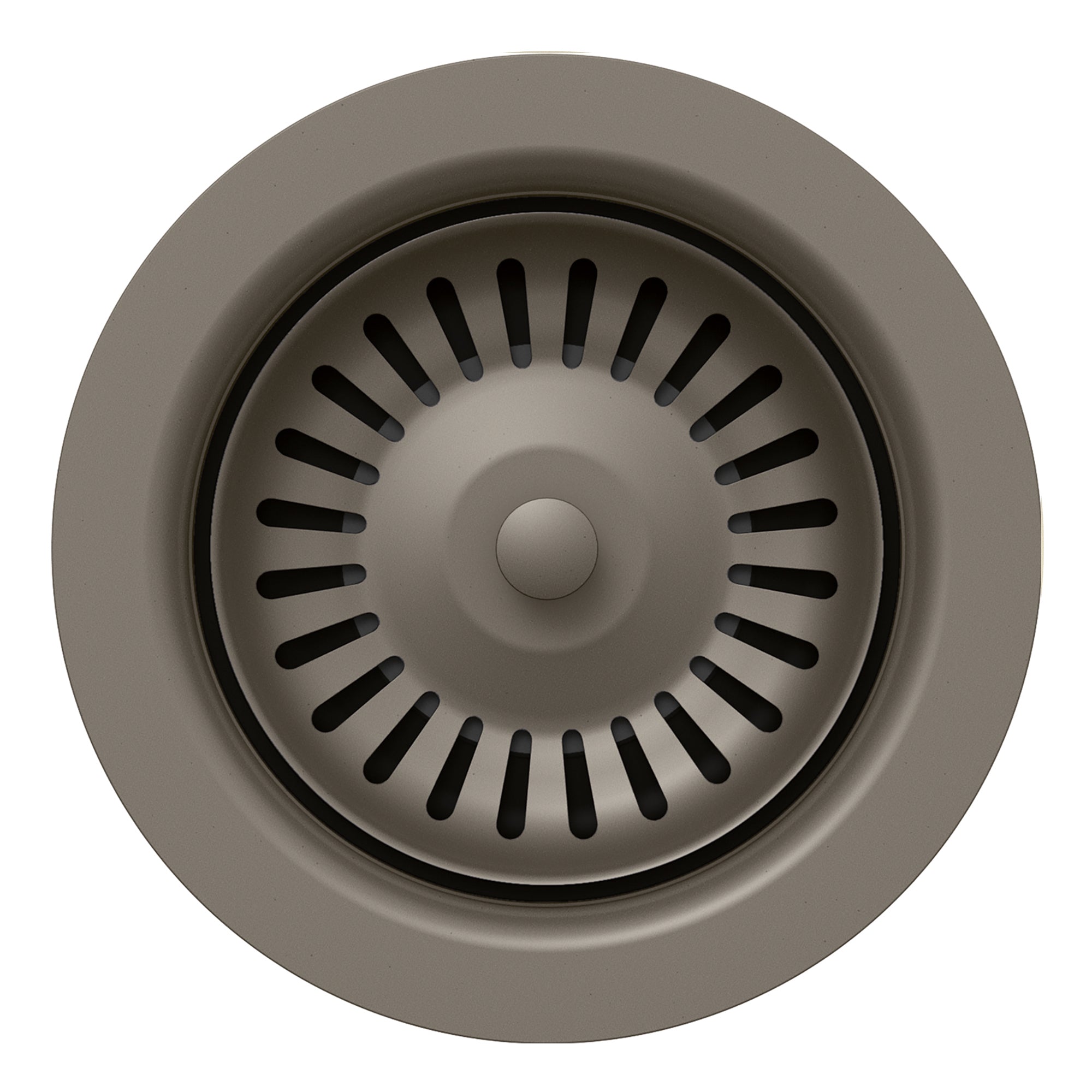 Color-Coordinated Metal Basket Strainer - Anthracite for BLANCO SILGRANIT kitchen sinks.