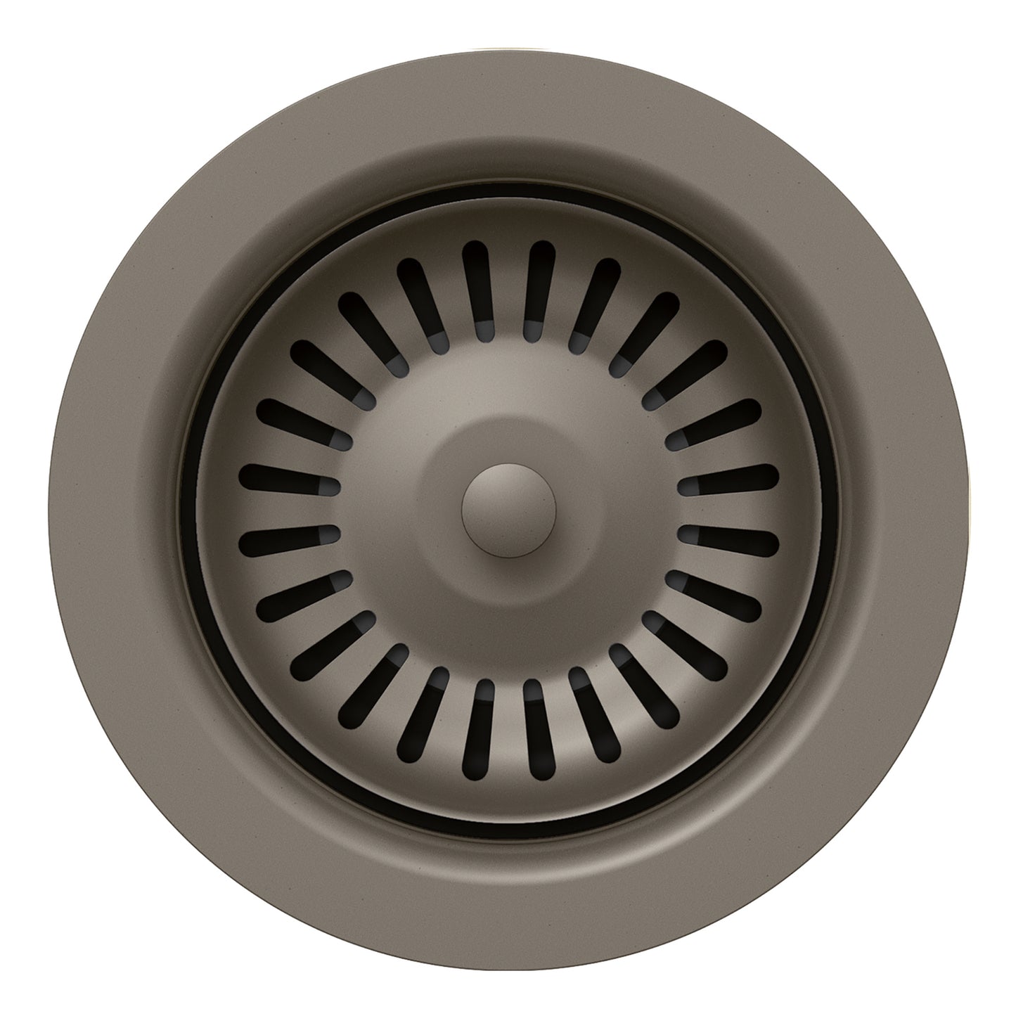 Color-Coordinated Metal Basket Strainer - Anthracite for BLANCO SILGRANIT kitchen sinks.