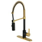 Kingston Brass LS877CTLAB Continental Pre-Rinse Kitchen Faucet