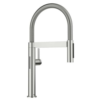 BLANCO Culina II Mini Sensor Pull-Down Dual-Spray Kitchen Faucet with sleek design and touchless sensor technology.