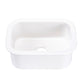 Alfi 13" x 19" Dual Mount Fireclay Prep Sink - ABF1319UD