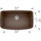BLANCO Valea SILGRANIT 32" Super Single Undermount Kitchen Sink