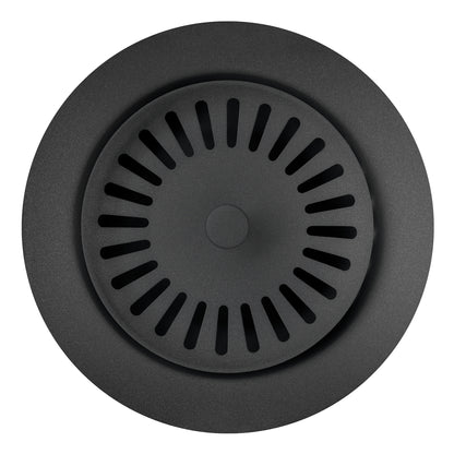 Color-Coordinated Metal Disposal Flange - Anthracite