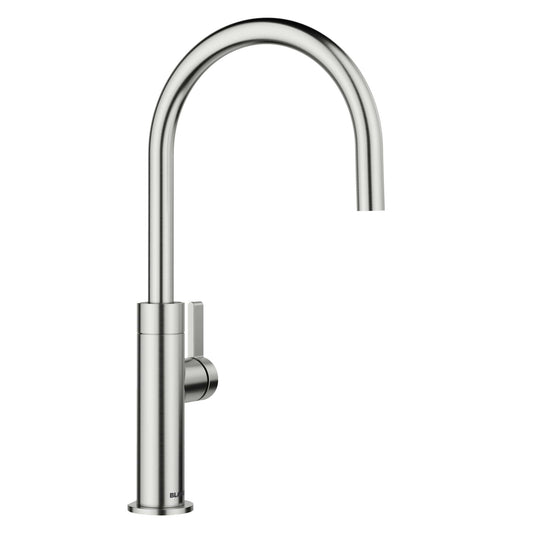 BLANCO Culina II High Arc Beverage Faucet Compatible with Reverse Osmosis Systems in Pvd Steel color