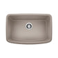 BLANCO Valea SILGRANIT 27" Single Bowl Undermount Kitchen Sink