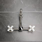 Kingston KS1263PX Heritage Two-Handle Wall Mount Bridge Kitchen Faucet, Antique Brass on a sleek gray backdrop.