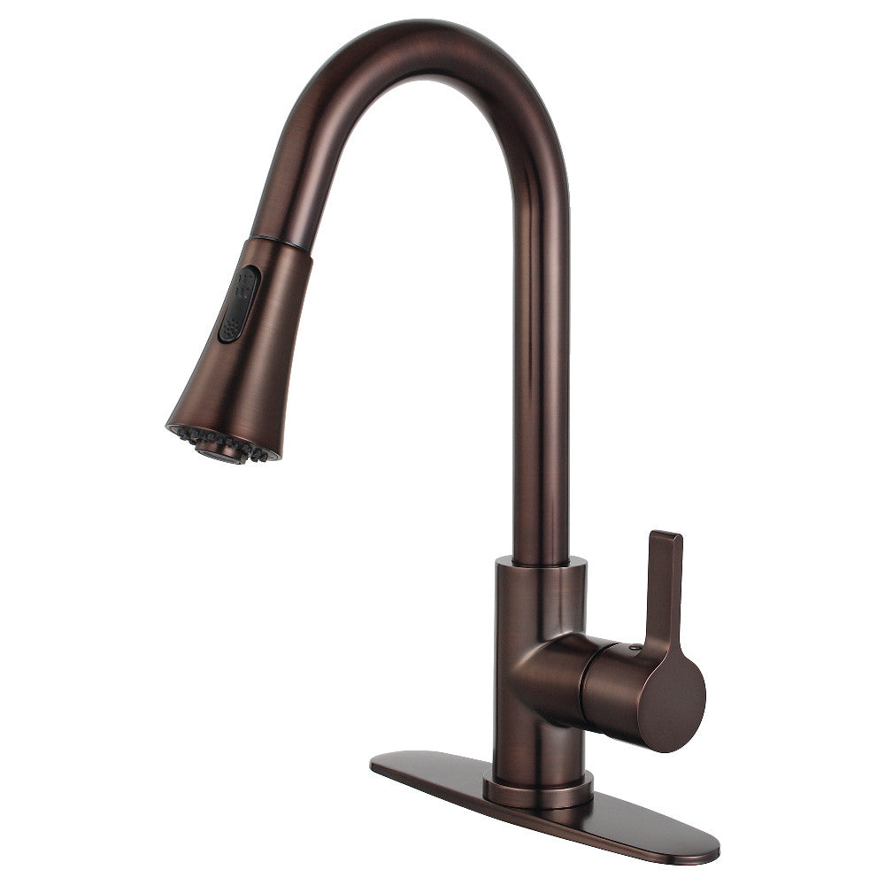 Kingston Brass LS8723CTL Continental Pull-Down Kitchen Faucet