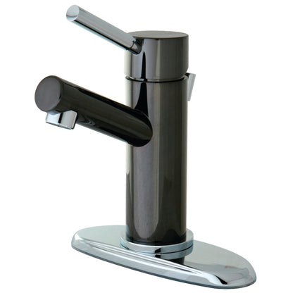 Kingston Brass NS8427DL Water Onyx Single-Handle Centerset Bathroom Faucet