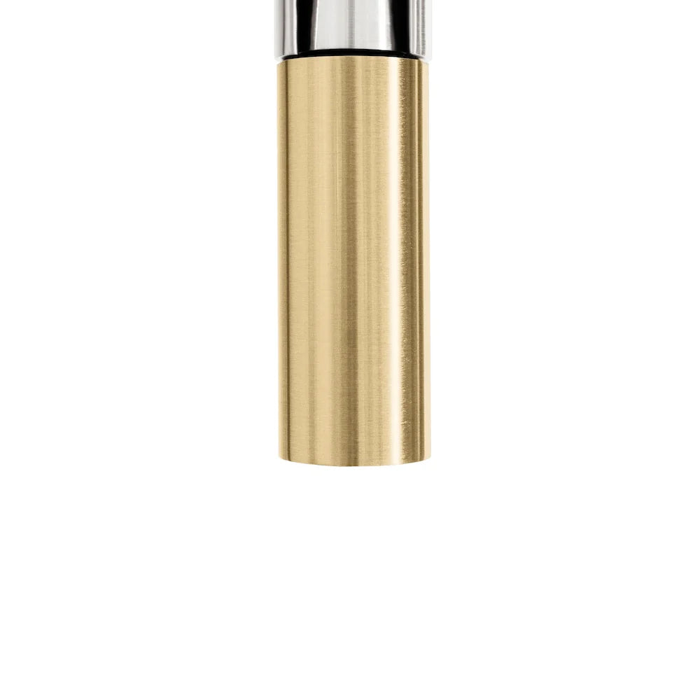 ZLINE Sierra Kitchen Faucet close-up showing the elegant brass finish and refined design elements.