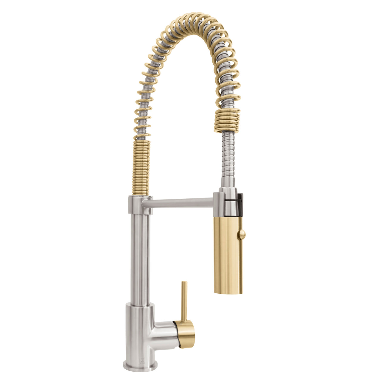 ZLINE Sierra Kitchen Faucet featuring a spring-loaded spray wand and elegant design for a professional-grade kitchen.