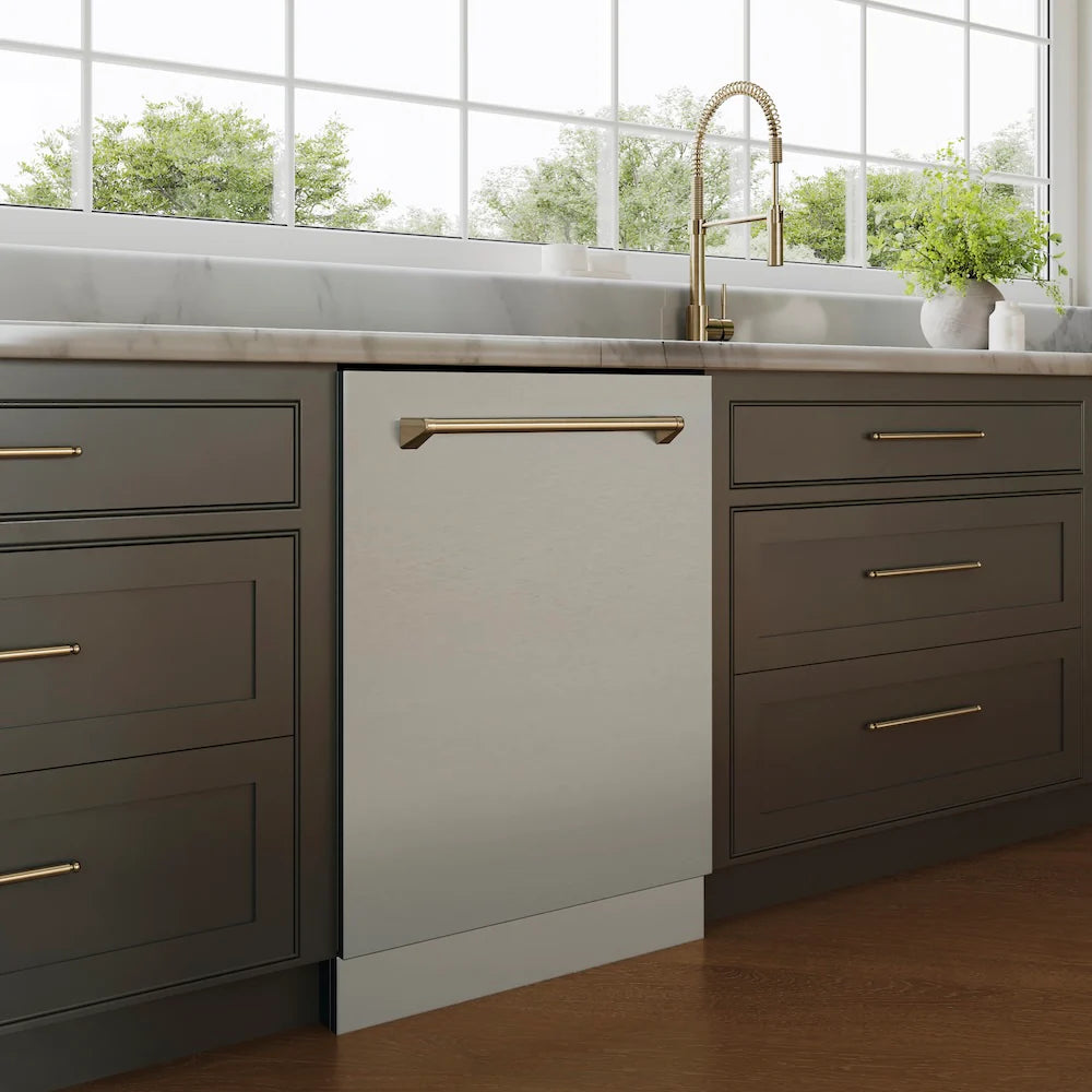 ZLINE Sierra Kitchen Faucet installed in a modern kitchen with a sleek countertop and natural light.