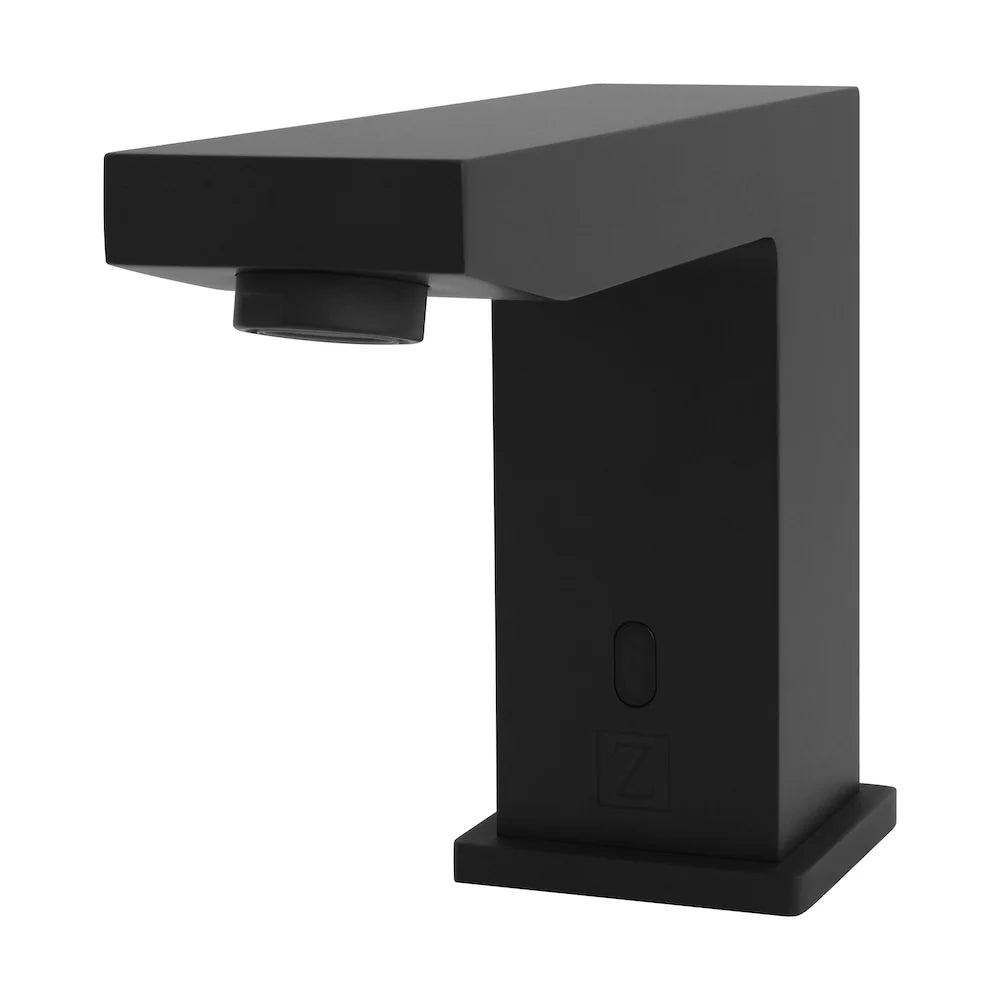 ZLINE Bliss Touchless Bath Faucet in sleek black finish showcasing innovative touchless technology.
