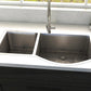 ZLINE Cortina 33" Undermount Double Bowl Sink in Stainless Steel (SC70D-33)