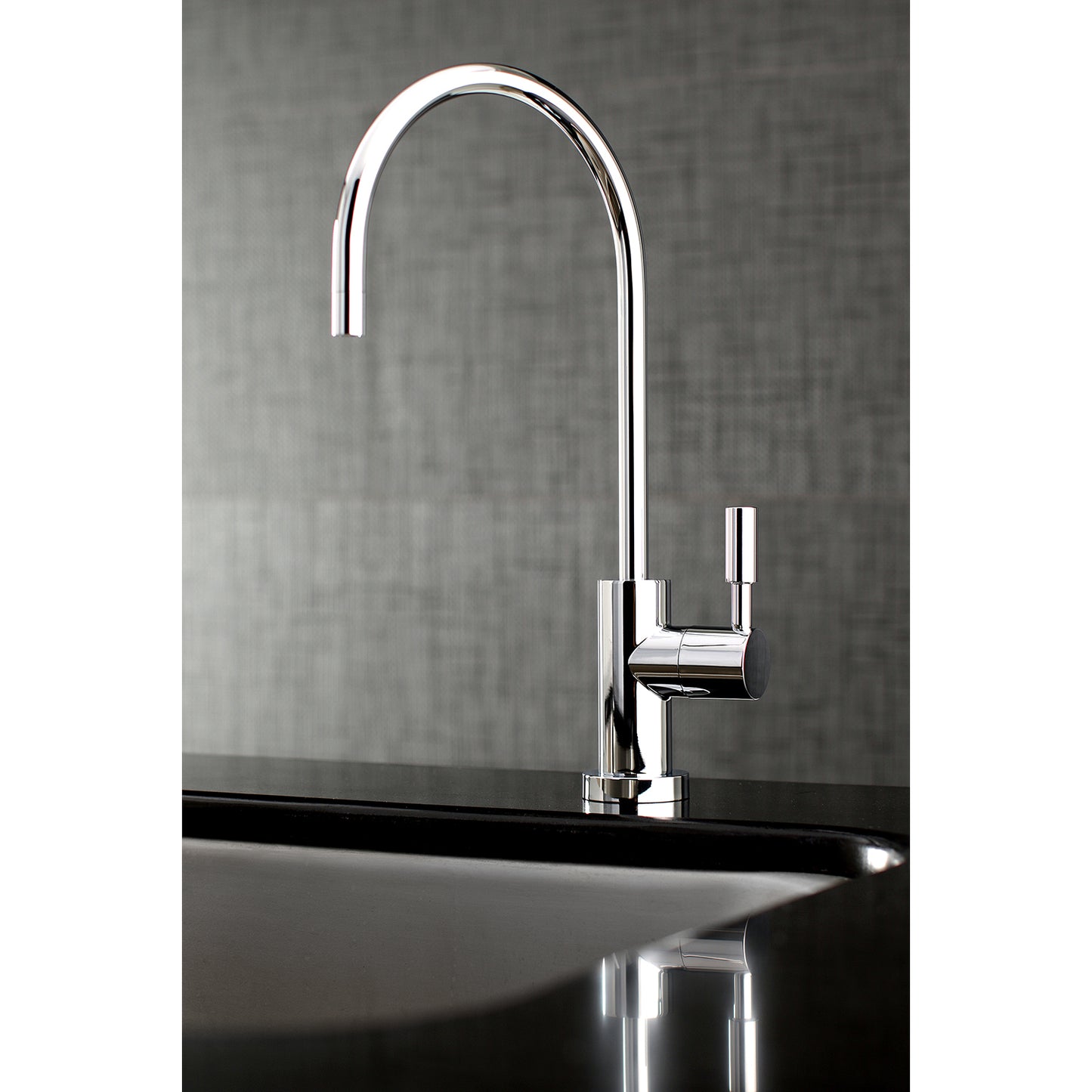 Kingston Brass KSAG8193DL Concord Reverse Osmosis System Filtration Water Air Gap Faucet, Antique Brass