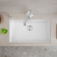 BLANCO Precis SILGRANIT 32" Super Single Undermount Kitchen Sink