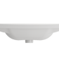 BOCCHI TAORMINA 26.25" Wall-Mounted Sink Basin Fireclay 1-Hole With Overflow