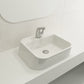 BOCCHI FIRENZE Vessel 19.75" Fireclay 1-Hole on modern countertop design.