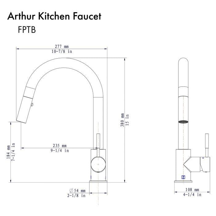 ZLINE Arthur Kitchen Faucet