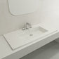 BOCCHI RAVENNA 40.5" Wall-Mounted Sink Fireclay 3-Hole With Overflow