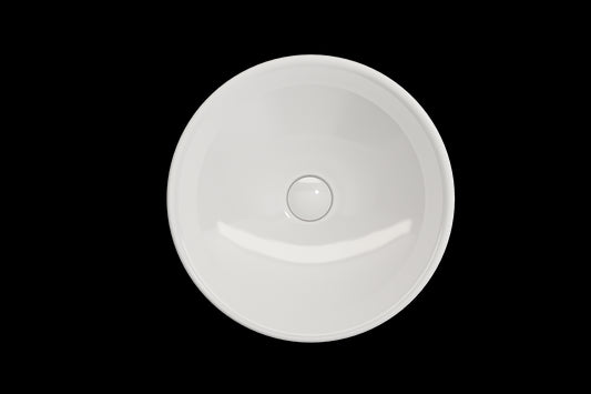 BOCCHI VENEZIA 15.75" Vessel Fireclay With Matching Drain Cover